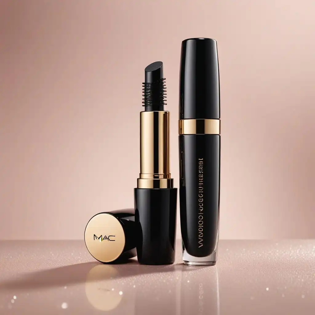 an elegant container of waterproof mascara